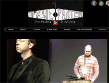 Tablet Screenshot of paulprater.com